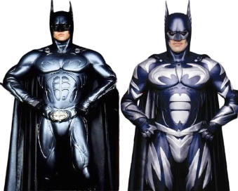 George Clooney e Val Kilmer